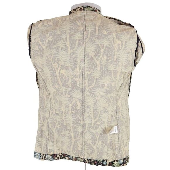 Beams All-over Jungle Print Lightweight Blazer Jacket Size S Mens NWT - Picture 9 of 16